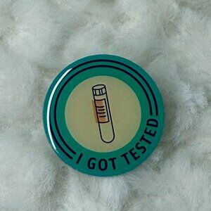 Amazon Participation Pin- I Got Tested 2020